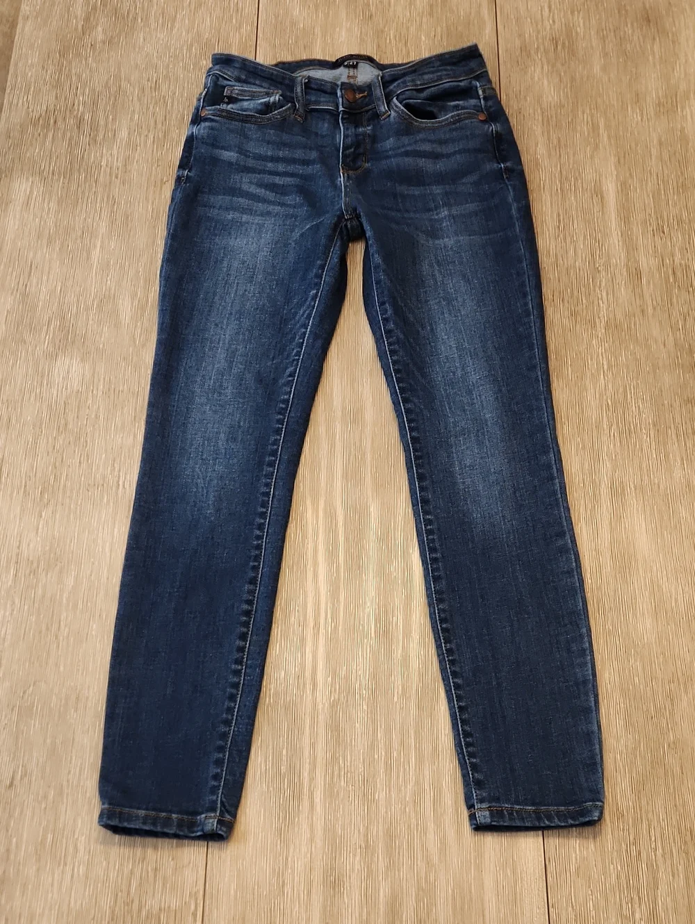 Judy Blue Denim Mid-Rise Skinny Fit Jeans  (Size: 5/27)